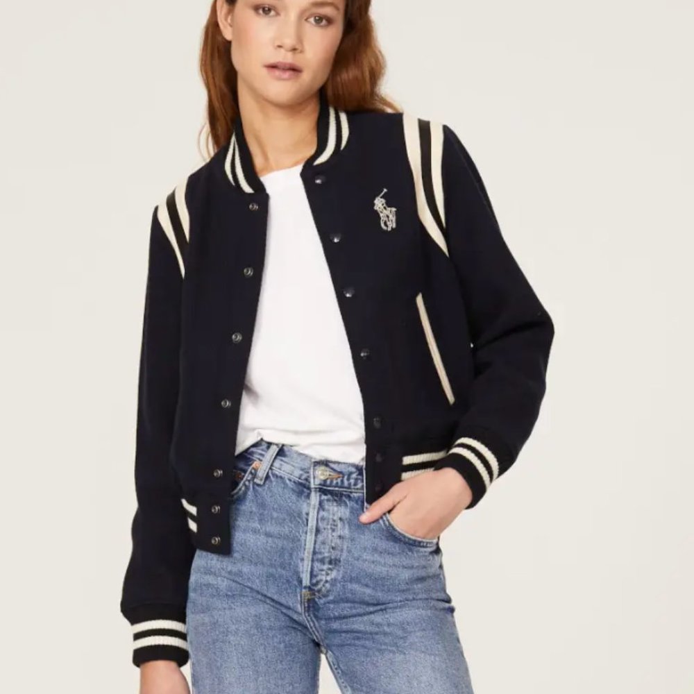 Polo Ralph Lauren Varsity Bomber Jacket- Medium